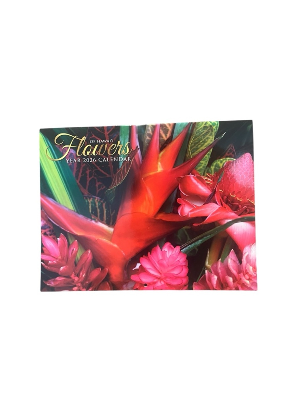 Flowers of Hawaii Calendar 2026  Plumeria Hibiscus Silver Sword Longs Drugs